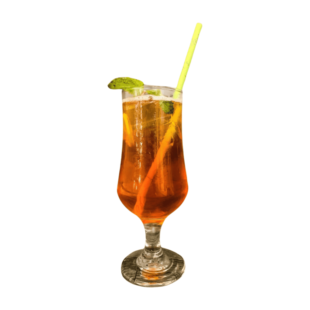 BASIL GINGER ICED TEA - Xanders Cafe